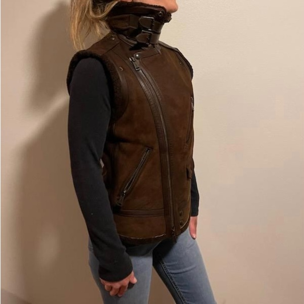 Ralph Lauren Sherling Suede Vest